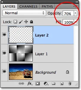 Ефект згину на фотографії в фотошоп (Градієнт Gradient Tool) Ефект згину на фотографії в фотошоп