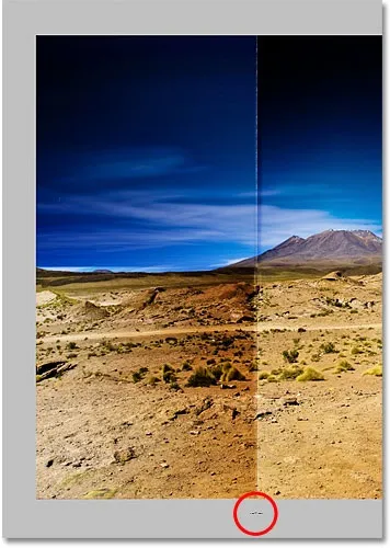 Ефект згину на фотографії в фотошоп (Градієнт Gradient Tool) Ефект згину на фотографії в фотошоп