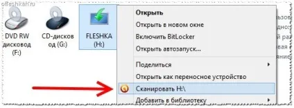 Флешка не відкривається