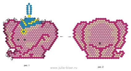 Фігурки з бісеру для початківців плоскі і об'ємні схеми
