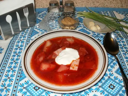 Флотський борщ рецепт, приготування (флотський) Флотський борщ рецепт, приготування