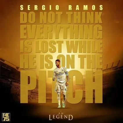 Football passion - sergio ramos