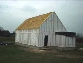 Фото-звіт про будівництво каркасного будинку своїми руками (45 фото)