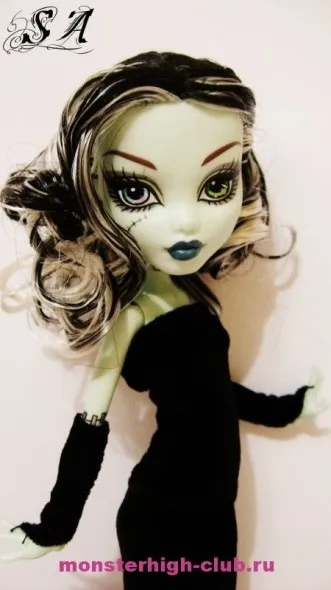 Фото-урок завивка лялькових волосся, monster high (monster) Фото-урок завивка лялькових волосся, monster high