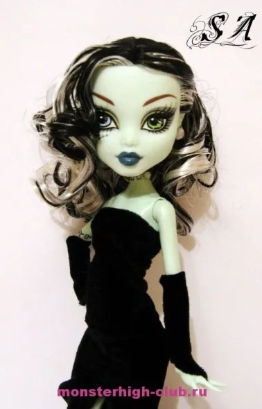 Фото-урок завивка лялькових волосся, monster high (high) Фото-урок завивка лялькових волосся, monster high