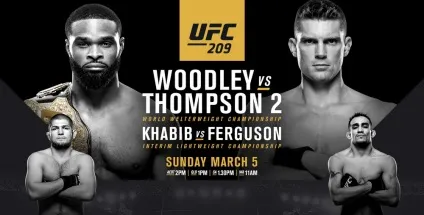 Де і як дивитися ufc 209