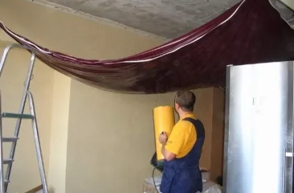 Де купити комплектуючі для натяжних стель в роздріб, мос Силінг - установка натяжних стель