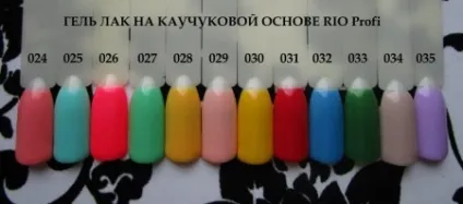 Гель-лак rio profi (19 фото) палітра кольорів для нігтів, відгуки майстрів (гель-лак) Гель-лак rio profi (19 фото) палітра кольорів для нігтів, відгуки майстрів