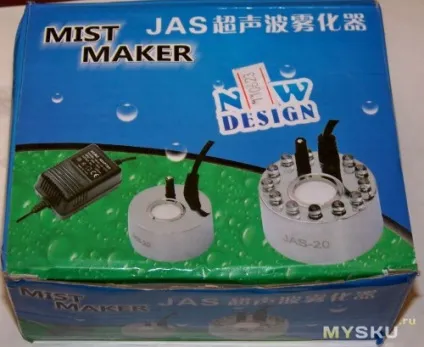 Генератор туману, зволожувач повітря (mist maker) (повітря) Генератор туману, зволожувач повітря (mist maker)