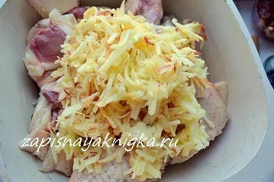 Гусь шматочками