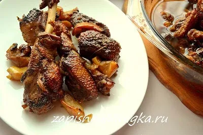 Гусь шматочками