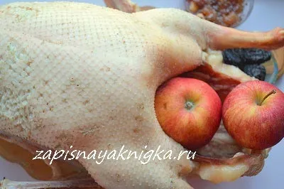 Гусь шматочками