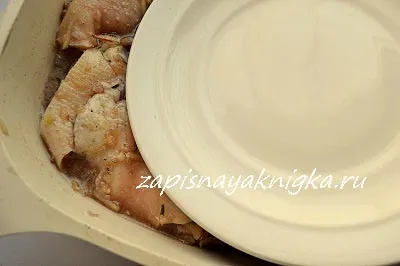 Гусь шматочками