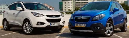 Hyundai ix35 проти opel mokka (опель мокка) Hyundai ix35 проти opel mokka