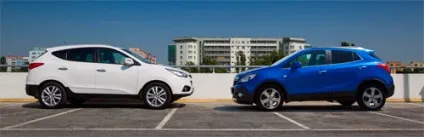 Hyundai ix35 проти opel mokka (проти) Hyundai ix35 проти opel mokka