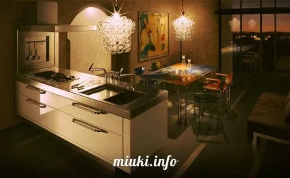 Інтер'єр японської кухні (сучасний дизайн), miuki mikado • віртуальна японія (інтер'єр) Інтер'єр японської кухні (сучасний дизайн), miuki mikado • віртуальна японія