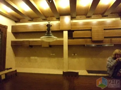 Інтер'єр квартири - як у замку, ідеї для ремонту (вітальня і їдальня) Інтер'єр квартири - як у замку, ідеї для ремонту