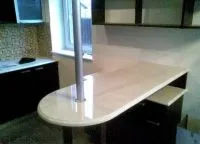 Штучний камінь в інтер'єрі кухні (інтер'єрі) Штучний камінь в інтер'єрі кухні