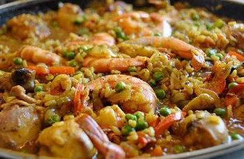 Іспанська паелья - іспанська кухня - наша іспанія (paella) Іспанська паелья - іспанська кухня - наша іспанія