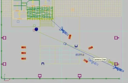 Використання ефекту камери depth-of-field (глибина різкості) в 3ds max