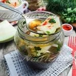 Кабачки по-корейськи швидкого приготування кружечками (оцет) Кабачки по-корейськи швидкого приготування кружечками