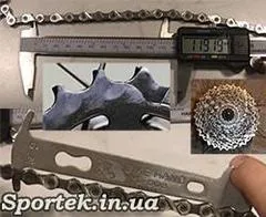 Знос велосипедної ланцюга