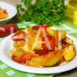 Кабачки по-корейськи швидкого приготування (салат з сирих кабачків по-корейськи рецепт) Кабачки по-корейськи швидкого приготування