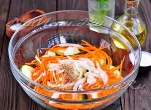 Кабачки по-корейськи швидкого приготування кружечками (кружечками) Кабачки по-корейськи швидкого приготування кружечками
