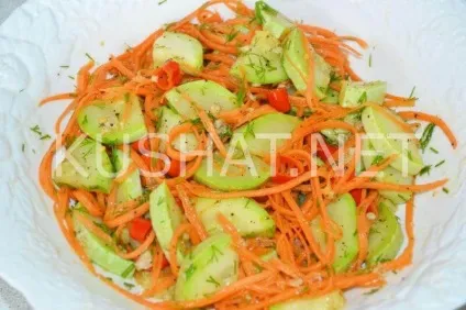 Кабачки по-корейськи швидкого приготування (кабачки по-корейськи швидкі) Кабачки по-корейськи швидкого приготування