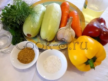 Кабачки по-корейськи - покроковий рецепт з фото, закуски (рецепт) Кабачки по-корейськи - покроковий рецепт з фото, закуски
