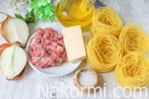 Гнізда з фаршем в духовці рецепт з фото крок за кроком, секрети приготування