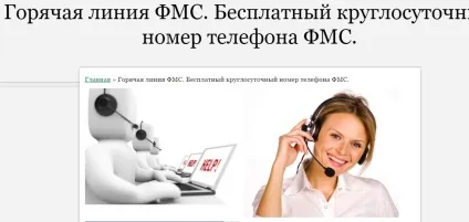 Гаряча лінія ФМС