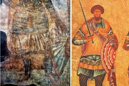 Які були малюнки на щитах українських дружин (були) Які були малюнки на щитах українських дружин