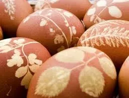 Як фарбувати яйця в цибулинні традиційно, з зеленкою (яйця) Як фарбувати яйця в цибулинні традиційно, з зеленкою