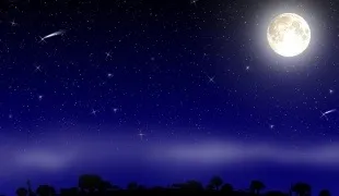 Як намалювати нічне небо аквареллю (небо) Як намалювати нічне небо аквареллю