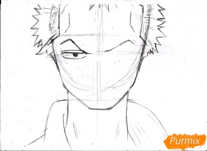 Як намалювати портрет ророноа зоро з one piece (зоро) Як намалювати портрет ророноа зоро з one piece