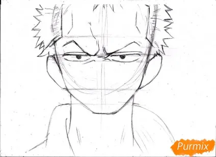 Як намалювати портрет ророноа зоро з one piece (портрет) Як намалювати портрет ророноа зоро з one piece