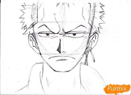 Як намалювати портрет ророноа зоро з one piece (портрет) Як намалювати портрет ророноа зоро з one piece