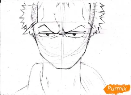 Як намалювати портрет ророноа зоро з one piece (намалювати) Як намалювати портрет ророноа зоро з one piece