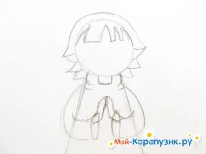 Як намалювати ангела олівцем поетапно (ангела) Як намалювати ангела олівцем поетапно
