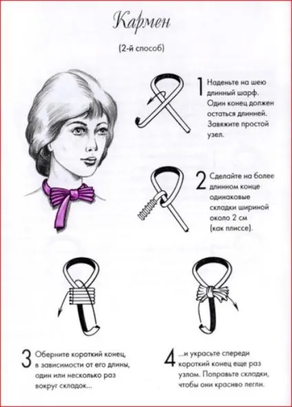 Як красиво зав'язати шарф, палантин, хустку - ярмарок майстрів - ручна робота, handmade (шаль) Як красиво зав'язати шарф, палантин, хустку - ярмарок майстрів - ручна робота, handmade