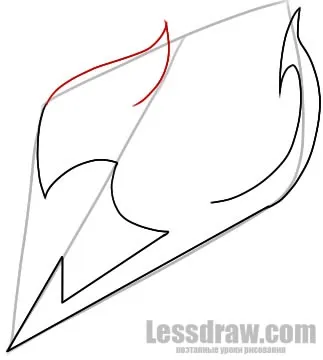 Як намалювати знак хвіст феї, lessdraw (lessdraw) Як намалювати знак хвіст феї, lessdraw