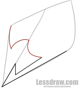 Як намалювати знак хвіст феї, lessdraw (хвіст феї) Як намалювати знак хвіст феї, lessdraw