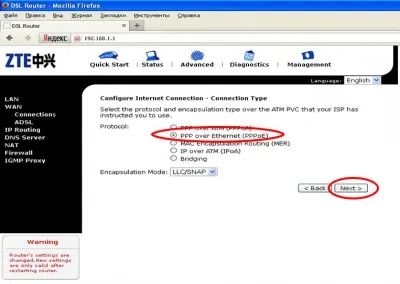 Як налаштувати роутер zte 831 (налаштувати) Як налаштувати роутер zte 831