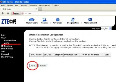 Як налаштувати роутер zte 831 (роутер) Як налаштувати роутер zte 831