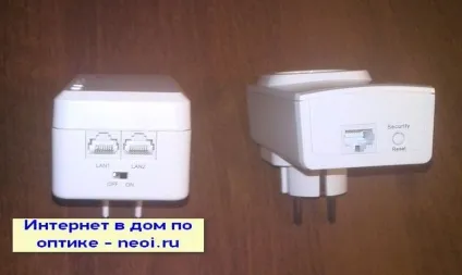 Як налаштувати powerline - адаптер (plc) від Ростелекома або як провести інтернет по мережі 220 вольт (пазели) Як налаштувати powerline - адаптер (plc) від Ростелекома або як провести інтернет по мережі 220 вольт