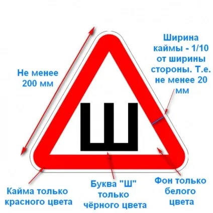 Якого розміру повинні бути знаки на автомобілі (шипи, водій-початківець і т (автомобілі) Якого розміру повинні бути знаки на автомобілі (шипи, водій-початківець і т