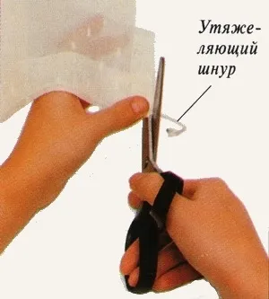 Як підшивати штори - крій та шиття (підгини бічних сторін) Як підшивати штори - крій та шиття