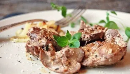 Який гарнір більше підходить до курячої печінки