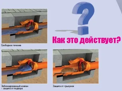 Як поставити зворотний клапан для каналізації 110 (зворотний) Як поставити зворотний клапан для каналізації 110